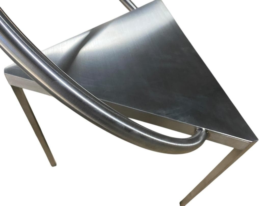 ◯【ほぼ未使用】FRAMA Triangolo Chair ステンレスチェア