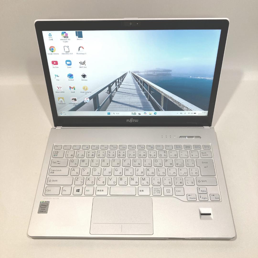 初心者✨快速・DVD・大容量✨白シルバー✨すぐ使えるノートパソコン◇T545-3
