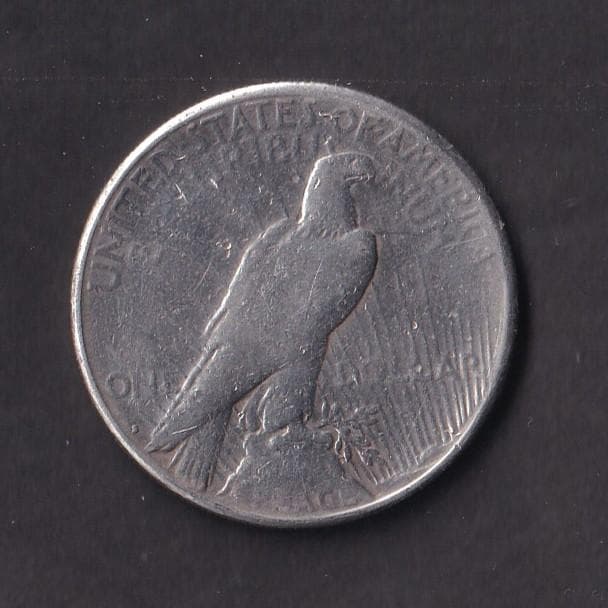 アメリカ　１ドル銀貨 ピースダラー