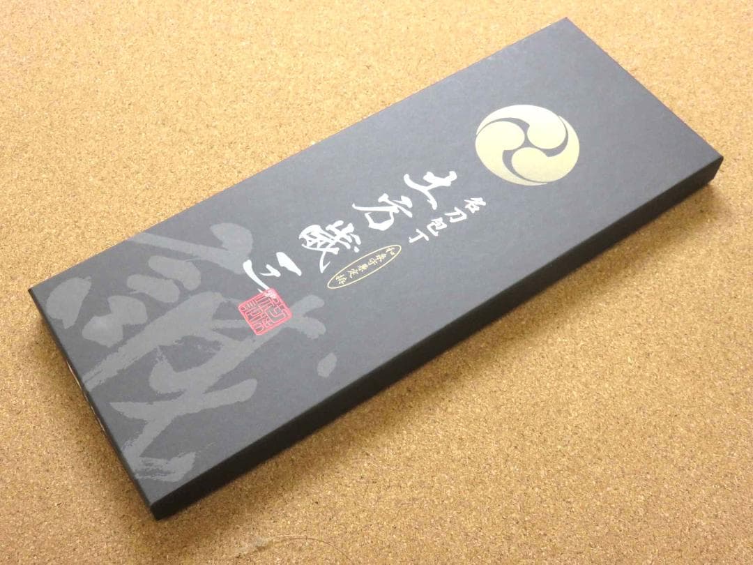 関の刃物 小三徳 名刀包丁 土方歳三 140mm 和泉守兼定 両刃 小形包丁