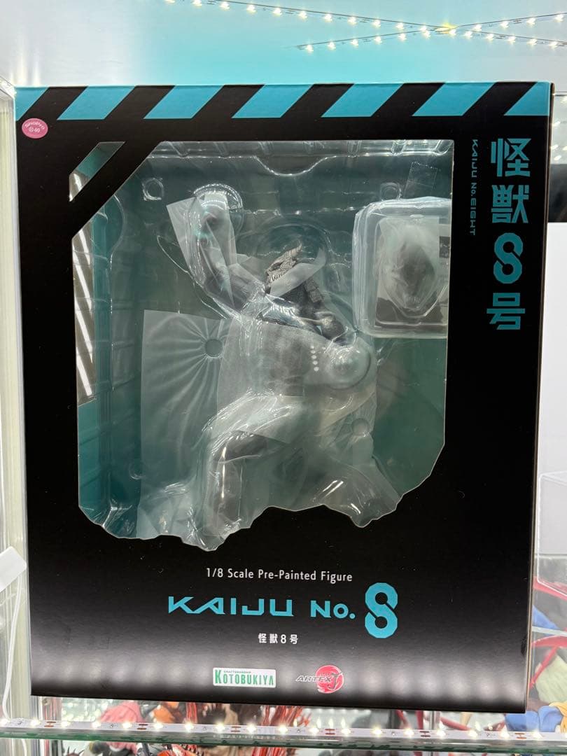 【開封品】怪獣8号　フィギュア6点セット　コトブキヤ　表情替えパーツは未開封