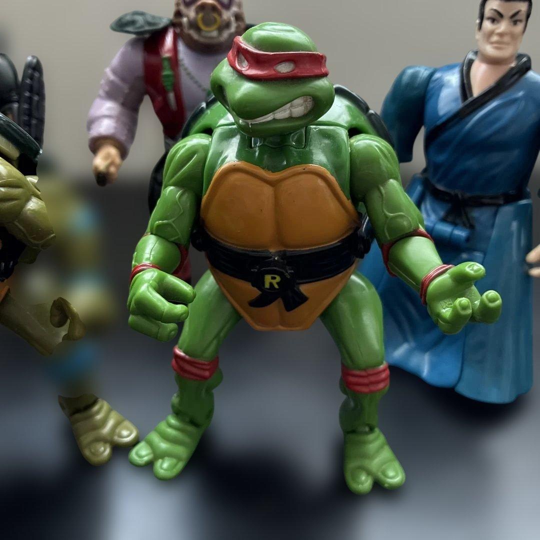 ミュータントタートルズ アクションフィギュア 8体セット