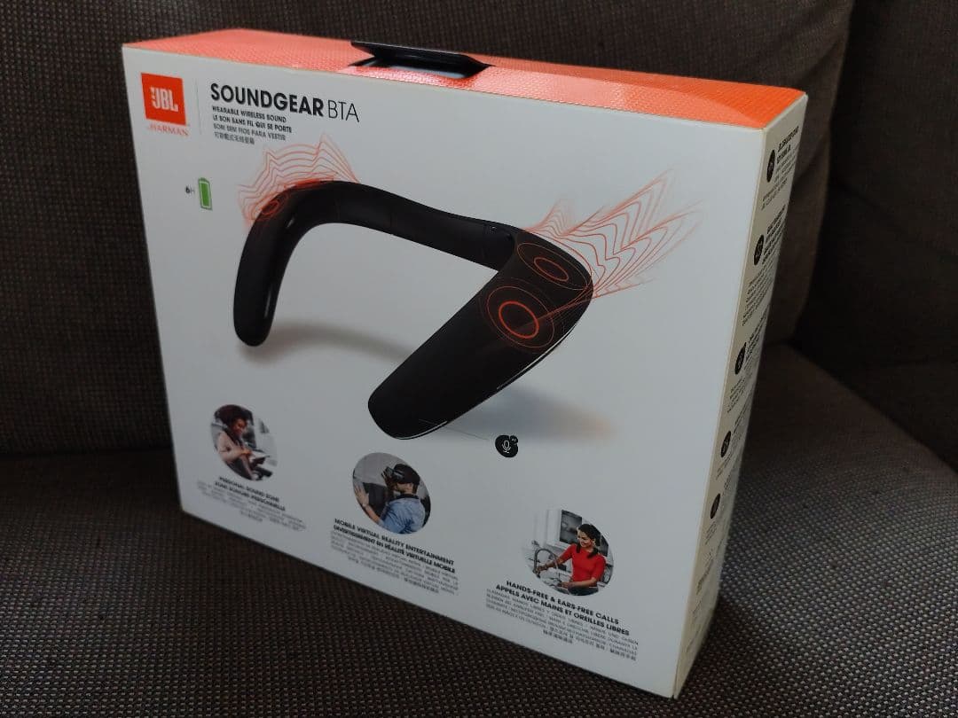 【状態良】JBL SOUNDGEAR BTA ネックスピーカー