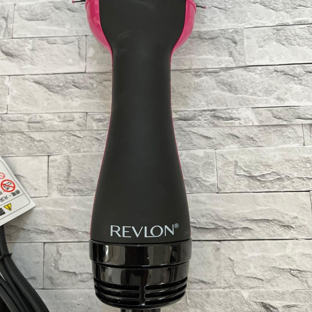 REVLON レブロン ブラシドライヤー ブラック・ピンク