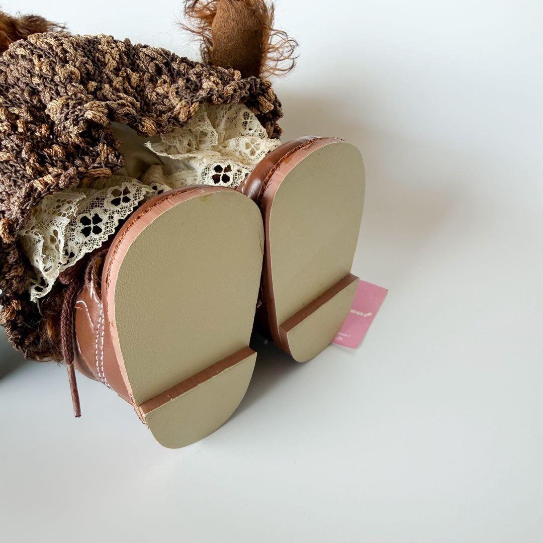 テディベア作家＊ヴィンテージ＊ぬいぐるみ＊NORIKO OKAMOTO ブラウン