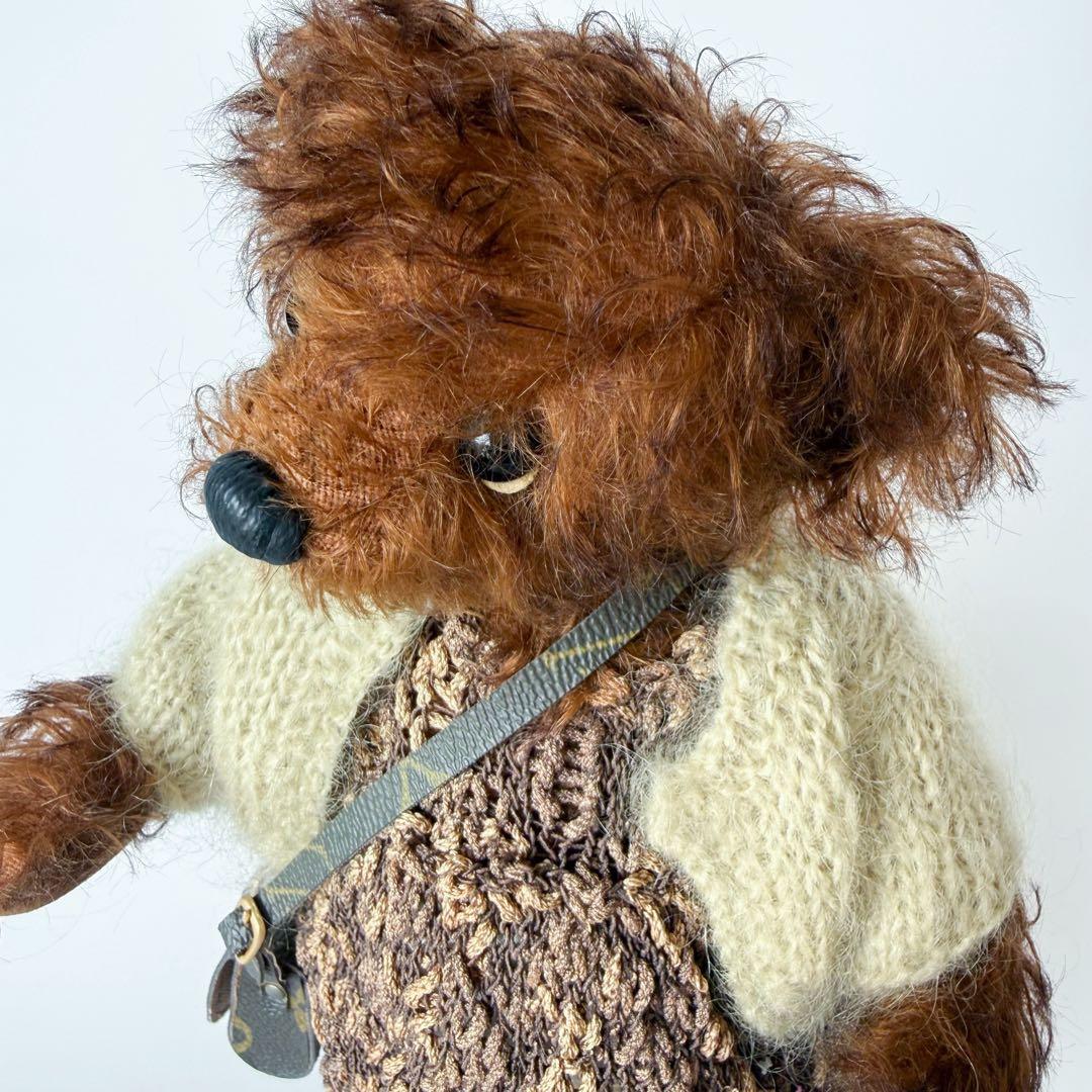 テディベア作家＊ヴィンテージ＊ぬいぐるみ＊NORIKO OKAMOTO ブラウン