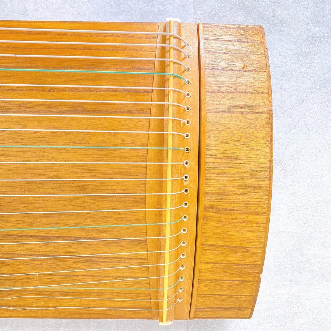 筝 21弦 中国古筝 付属品あり ソフトケース付き