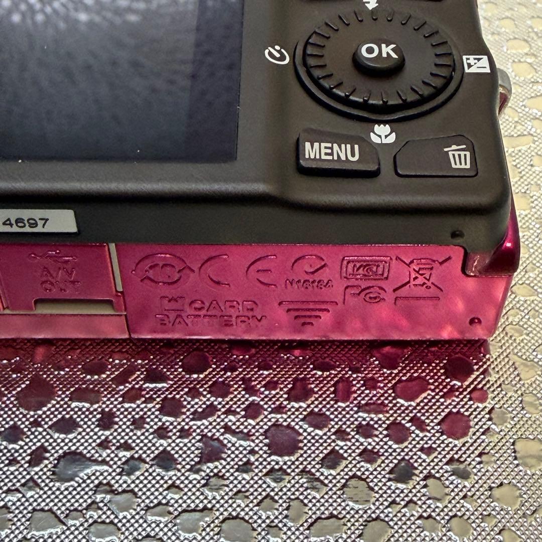 【美品】Nikon コンデジ　COOLPIX S6200　ショッキングピンク