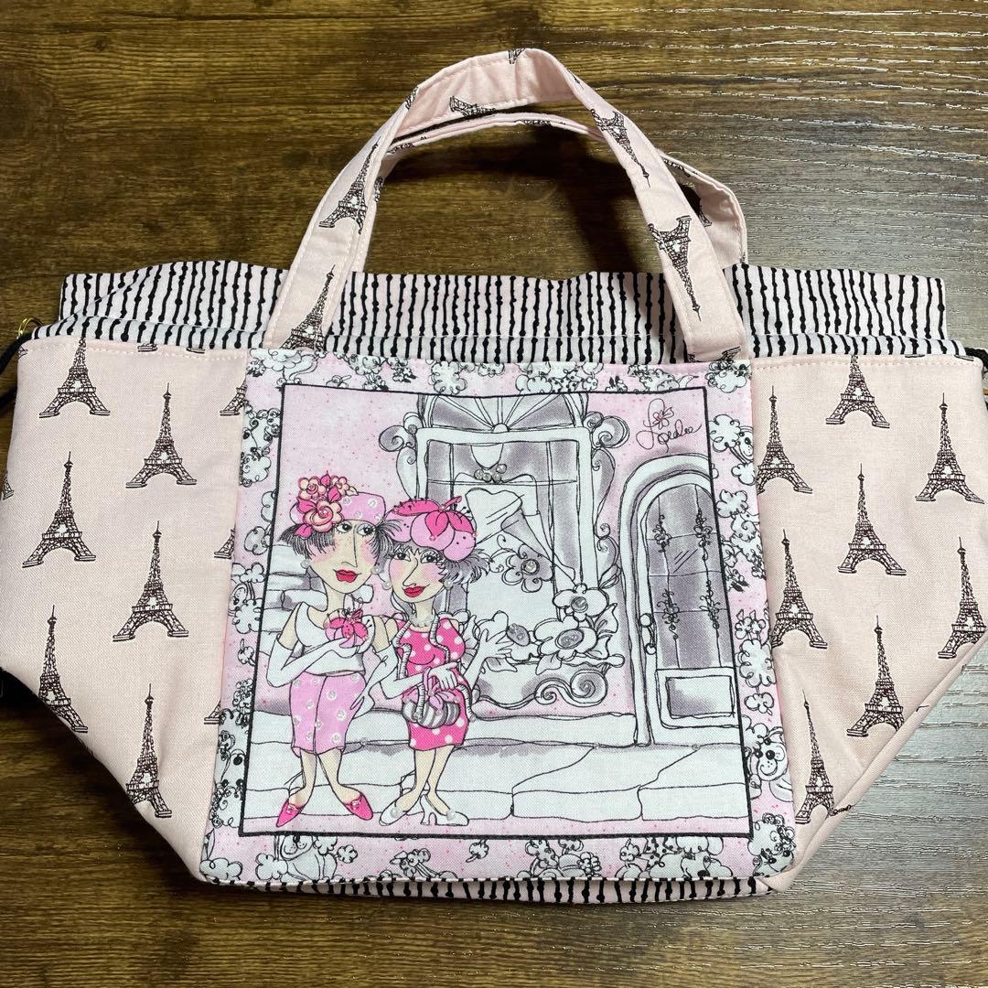 (新品未使用品)ロラライハリス Paris 巾着バック