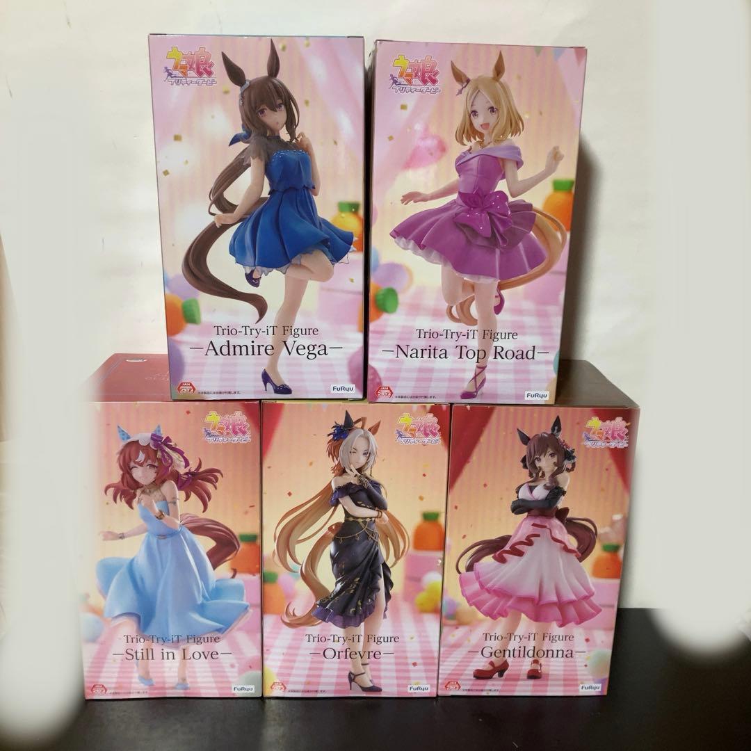 ウマ娘プリティーダービー Trio-Try-iT ラウンドワン限定 5種セット