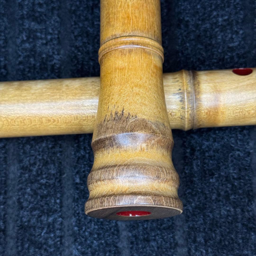 尺八 一尺八寸管 六孔 虚竹