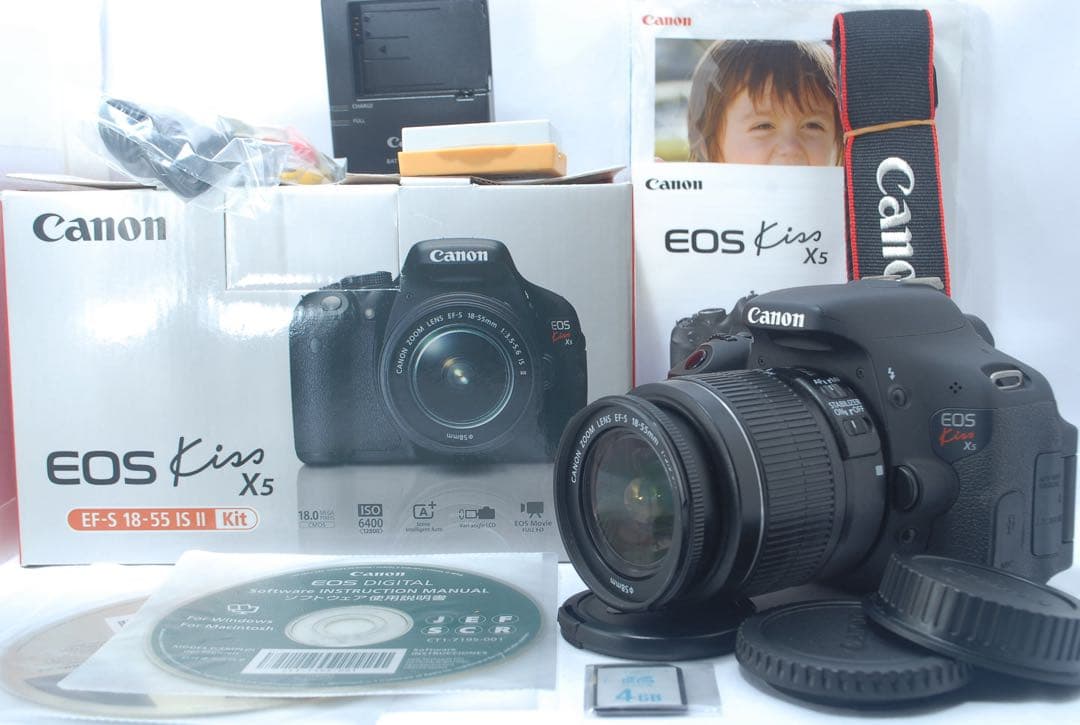 極美品 キャノン 一眼レフ レンズキット 動作良好 迷ったらこれ！ スマホ転送⭕️