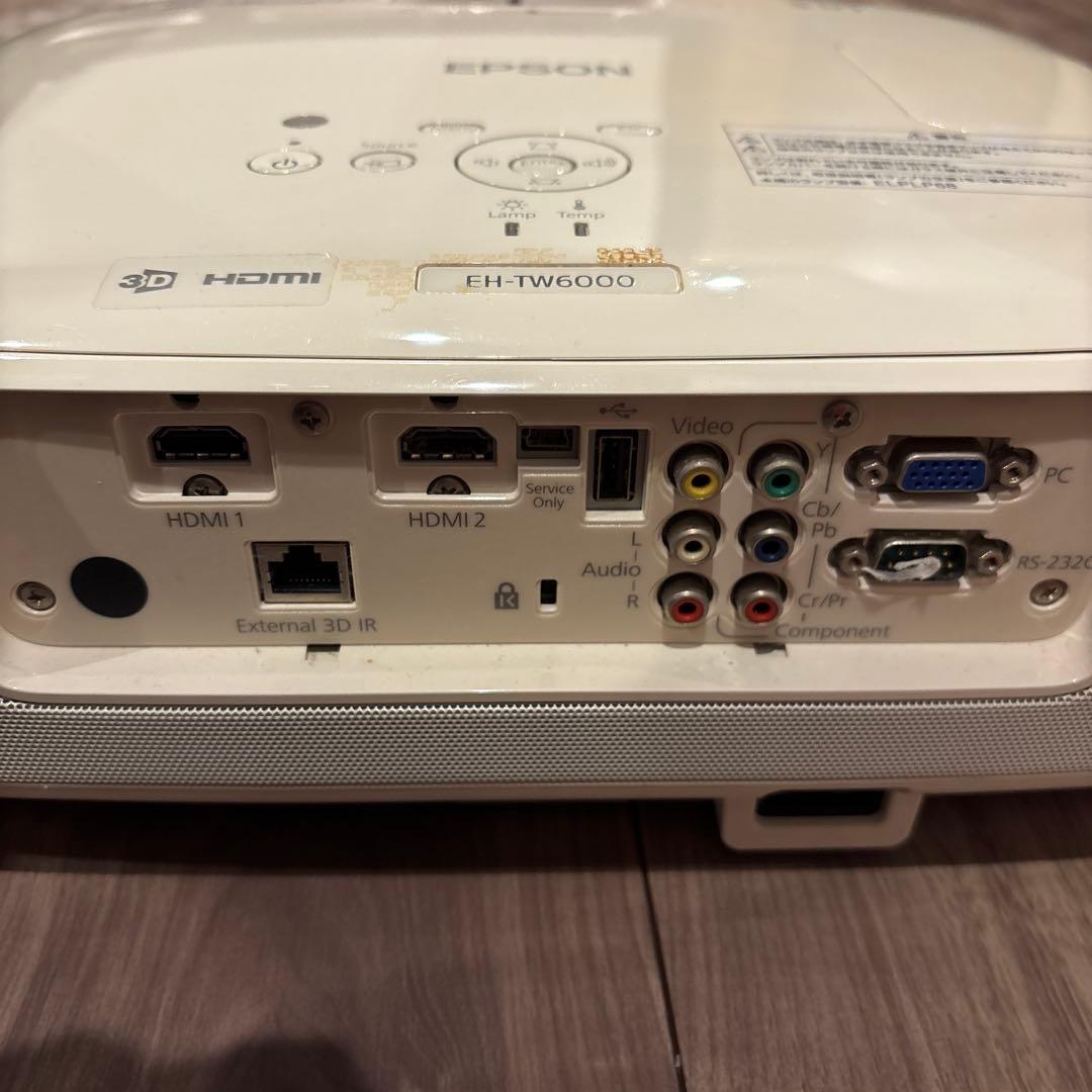 Epson EH-TW6000 プロジェクター本体