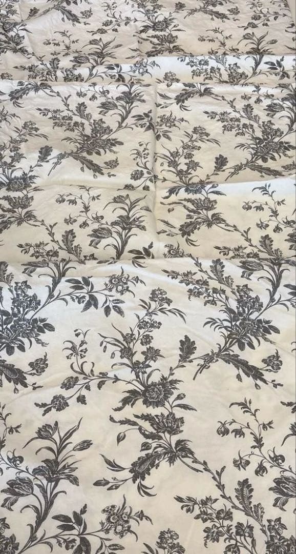イケアIKEA ALVINE KVIST 布団カバー2枚　枕カバー3枚