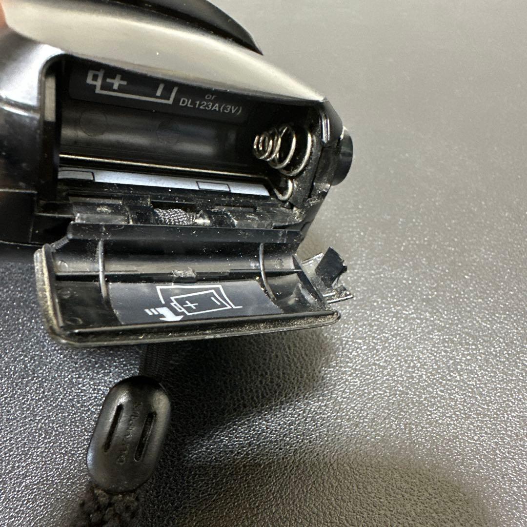 初代 OLYMPUS μ mju 35mm 1:3.5通電確認　ジャンク現状品