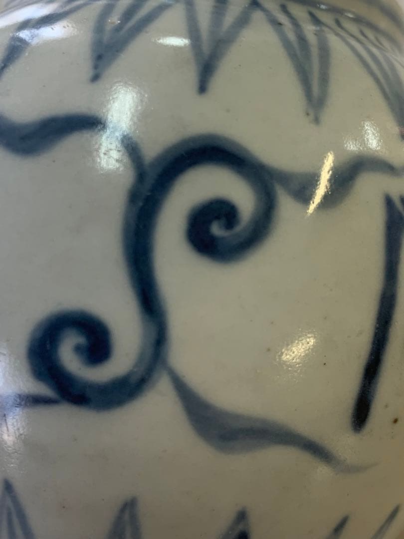 中国清時代染付小壺