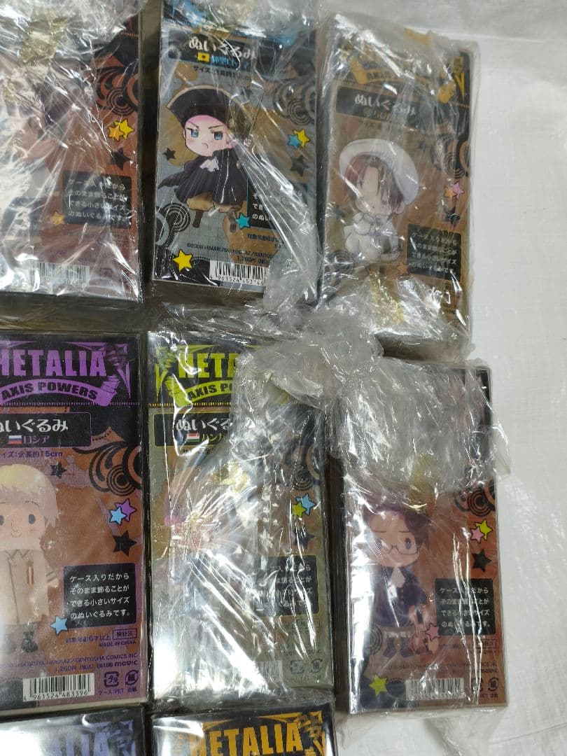 ヘタリア　ぬいぐるみ　19種類