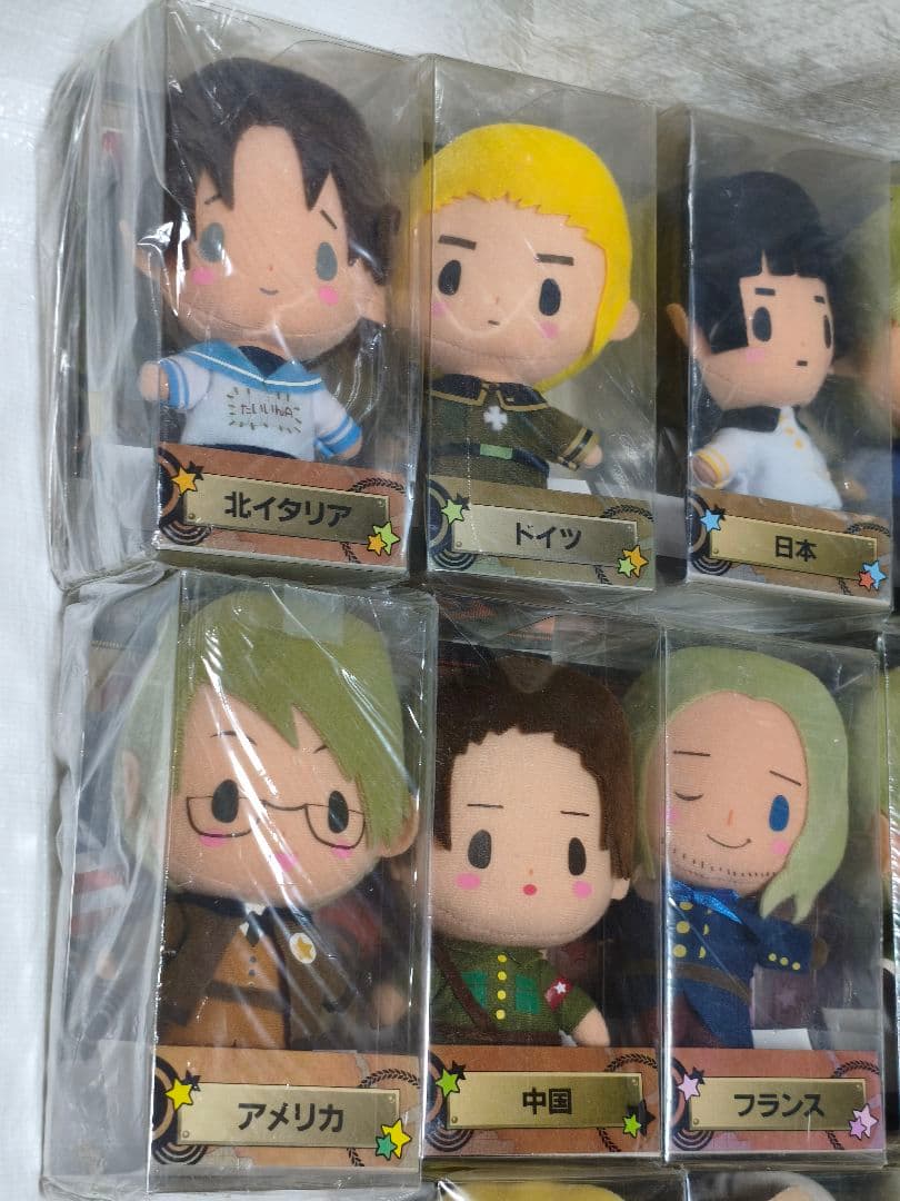 ヘタリア　ぬいぐるみ　19種類