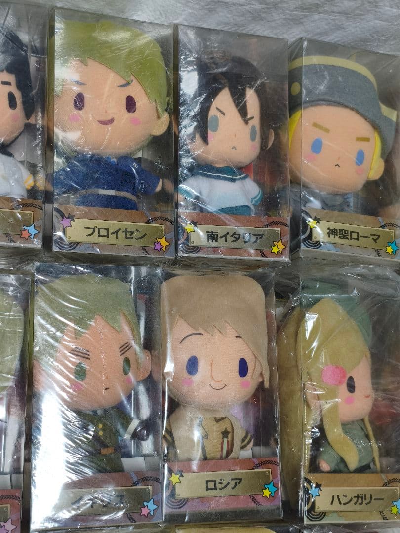 ヘタリア　ぬいぐるみ　19種類