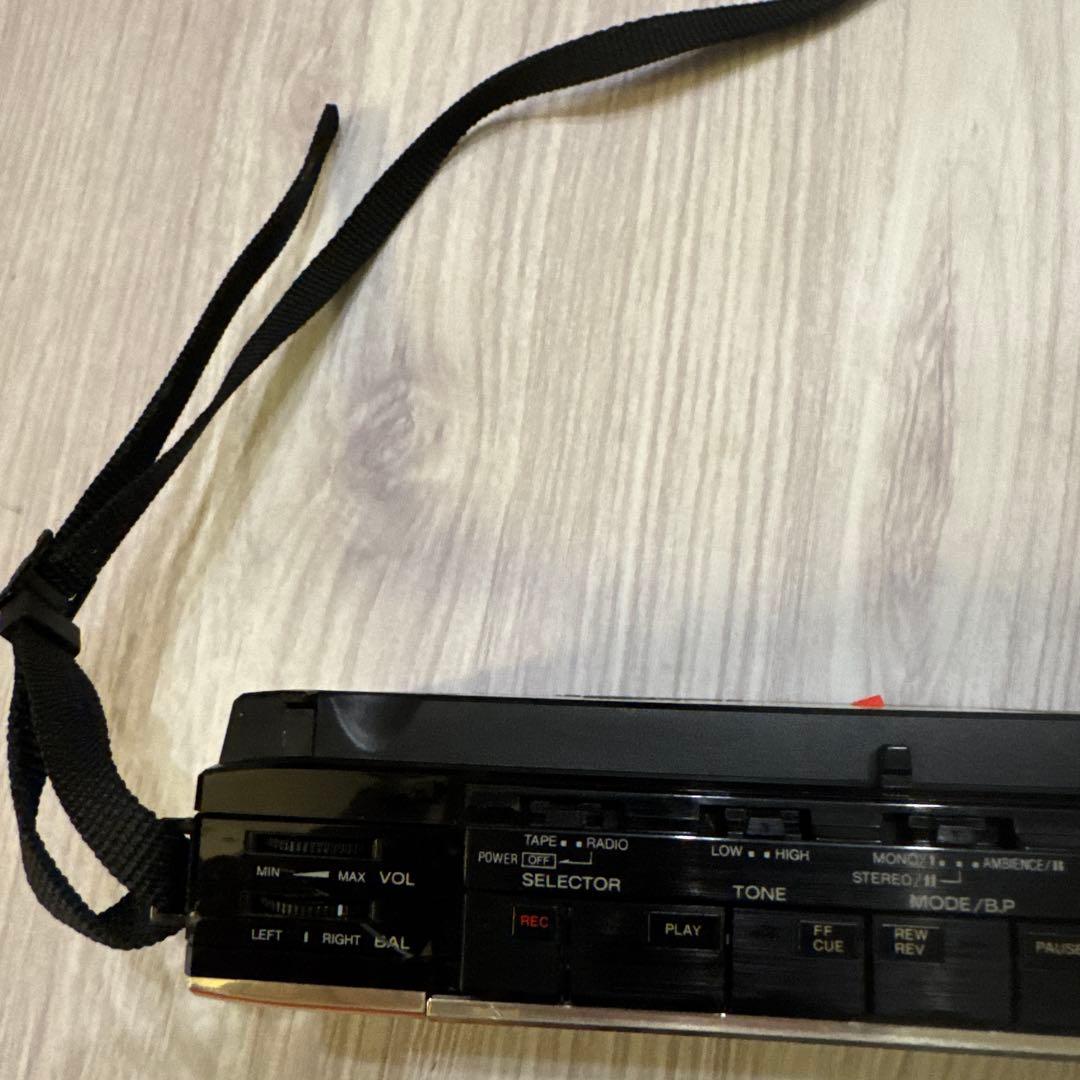 ナショナル National RX-F40 ラジカセ 通電ok