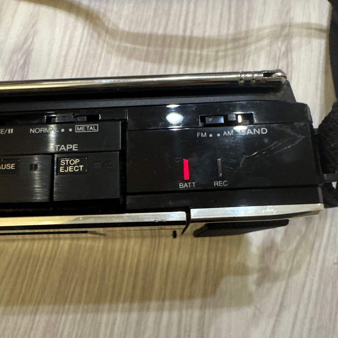 ナショナル National RX-F40 ラジカセ 通電ok