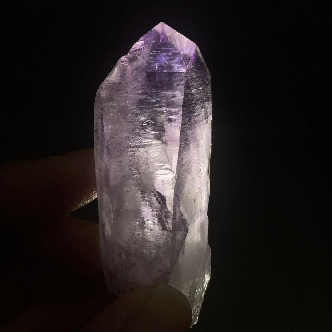 （Veracruz36）33.7g高品質ベラクルスアメジスト大きめ結晶ファントム