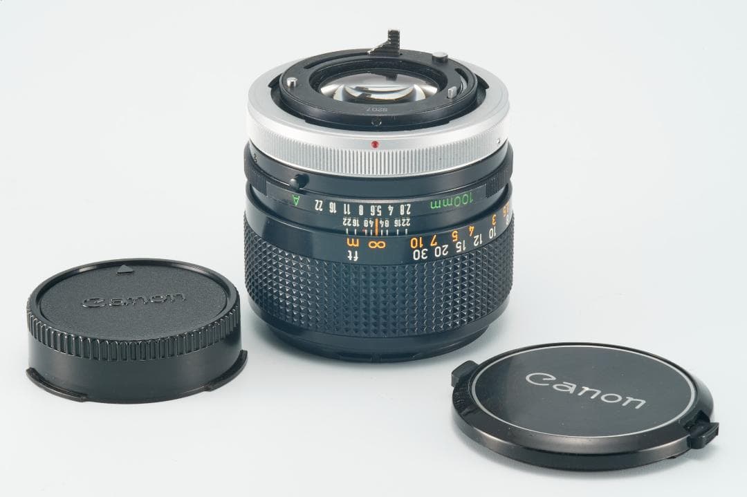 CANON 旧FD 100mm f2.8 S.S.C. MFレンズ L87