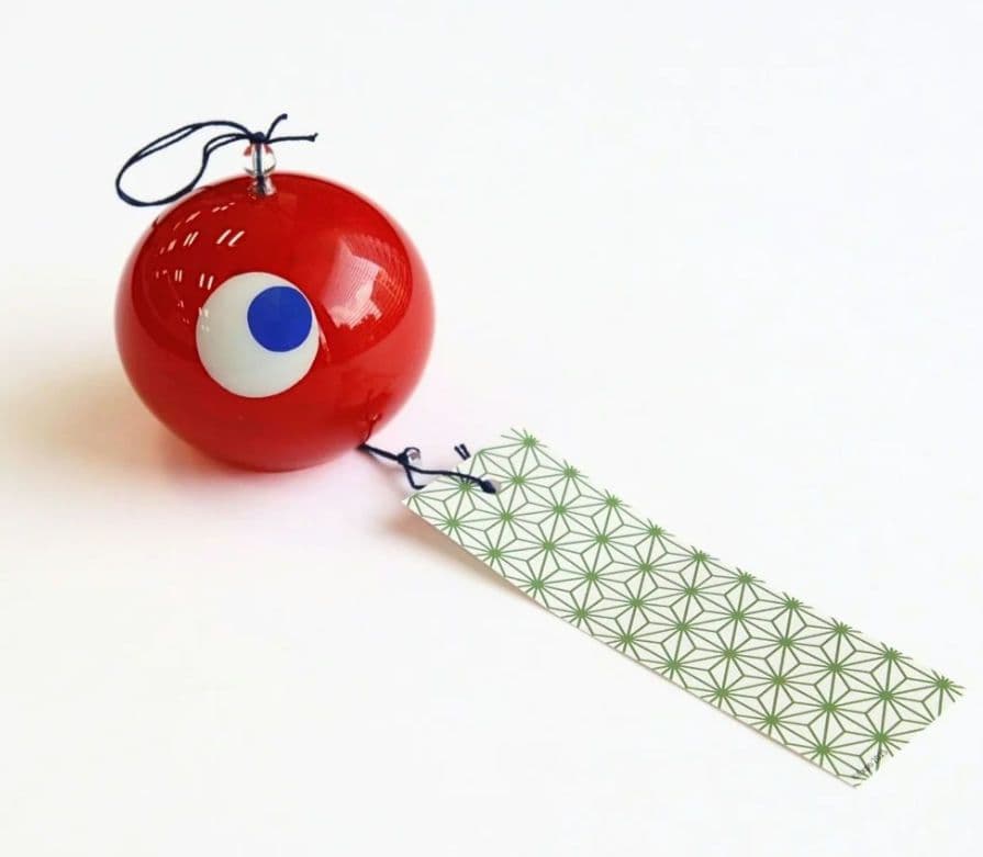 【新品】大阪関西万博 EXPO2025 江戸風鈴 麻の葉　こみゃく風鈴