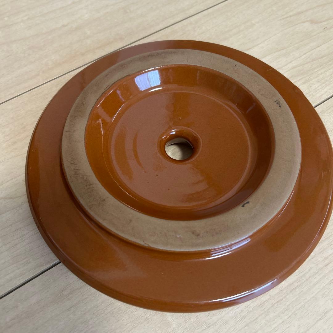 久松窯 味噌かめ 漬物容器 5号 重石付き