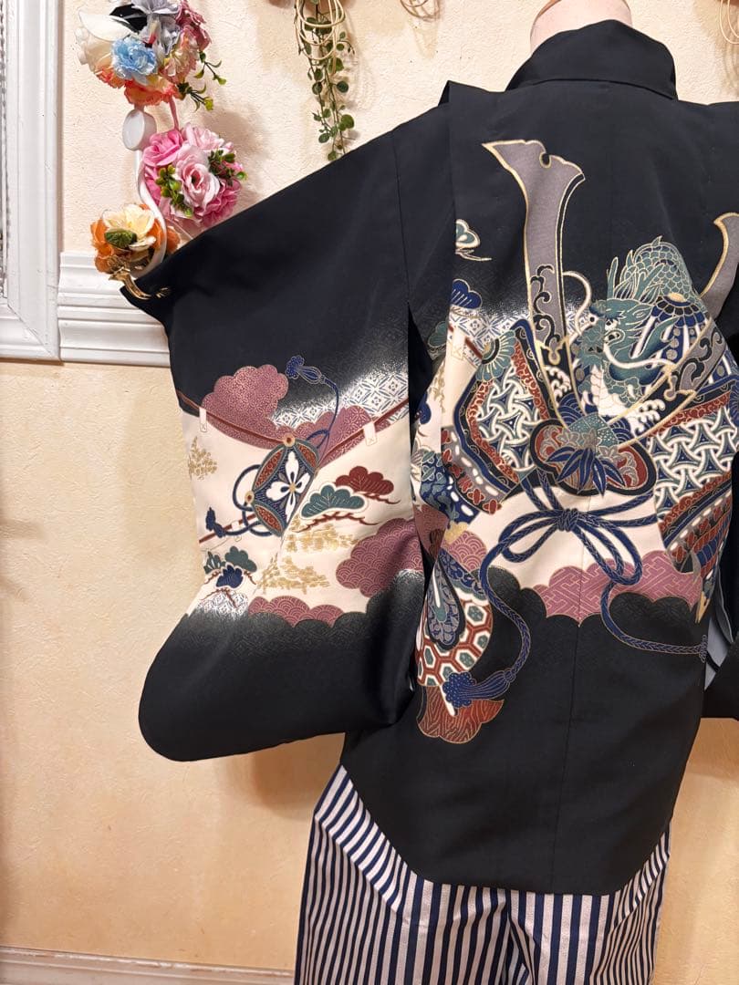 七五三五歳‼️完全️フルセット未使用に近い‼️兜凛々しい‼️お家からは揃えるなし