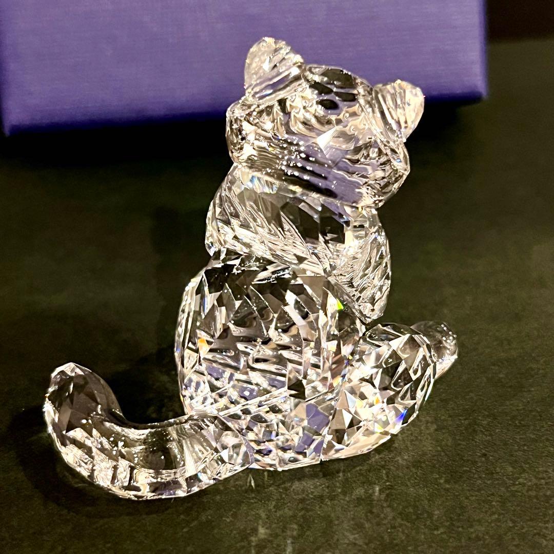 廃盤Swarovski フィギュリン ラクーン♡アライグマ 置物