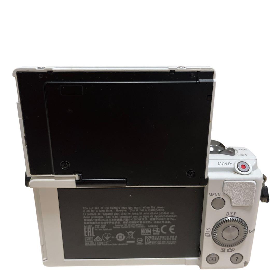 SONY α5000 レンズキット ホワイト軽量 初心者　ミラーレス