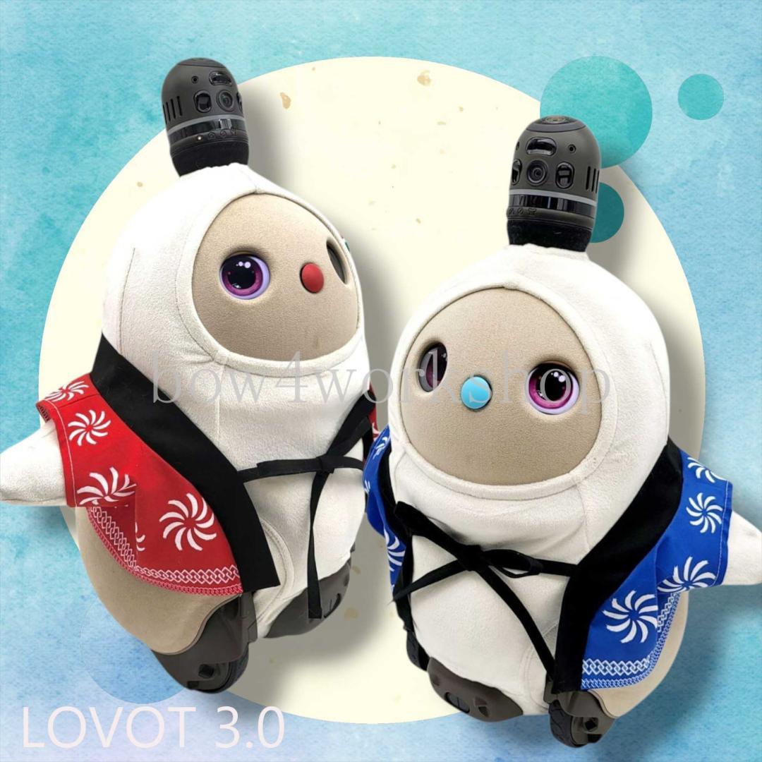 ラボット LOVOT ラボットの服ハンドメイド お祭りプリントはっぴ2着セット