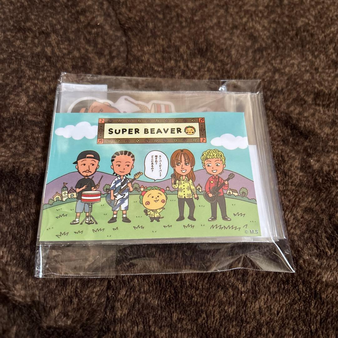 SUPER BEAVER ステッカー 6枚セット