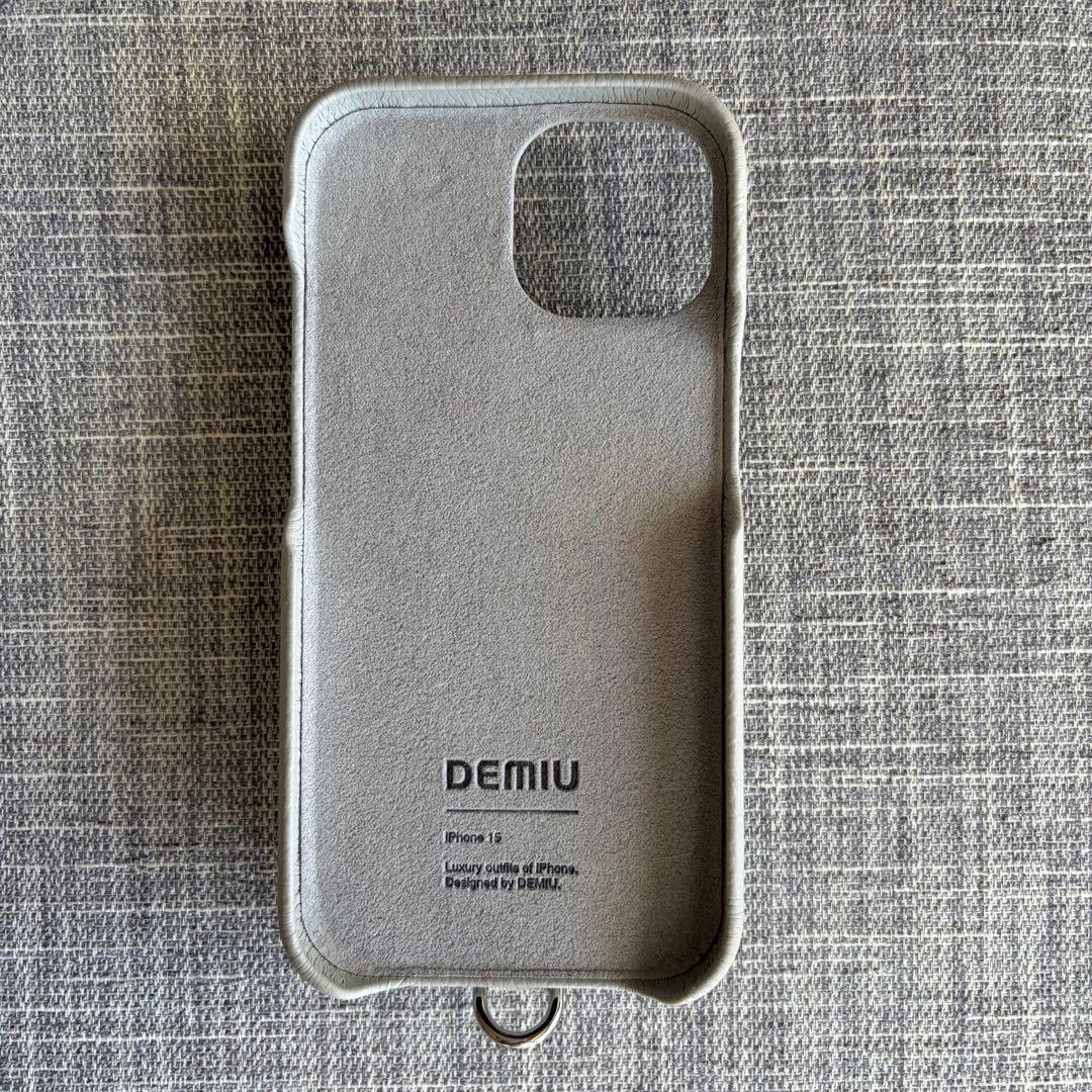 DEMIU /デミュウ BALLON iPhone15ケース パール