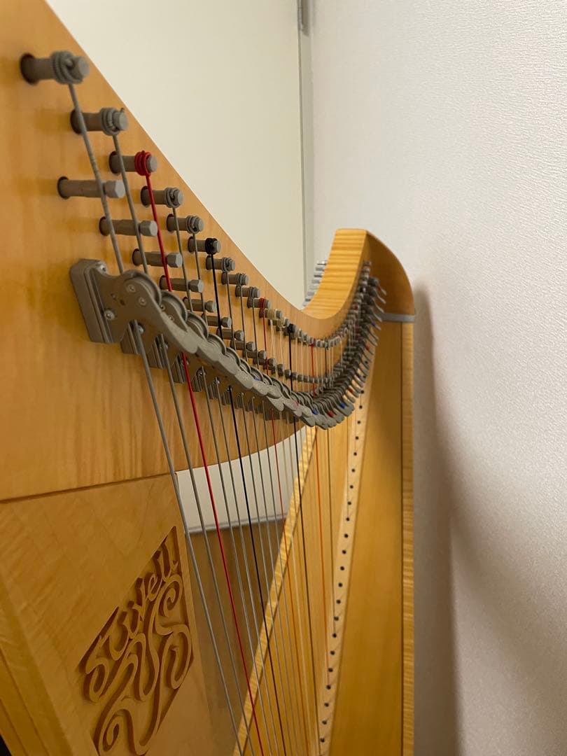 【美品】ケルティックハープ　スティヴェル　アイリッシュハープ
