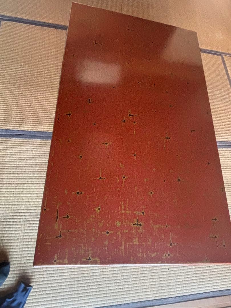 座卓　大型　塗り　昭和