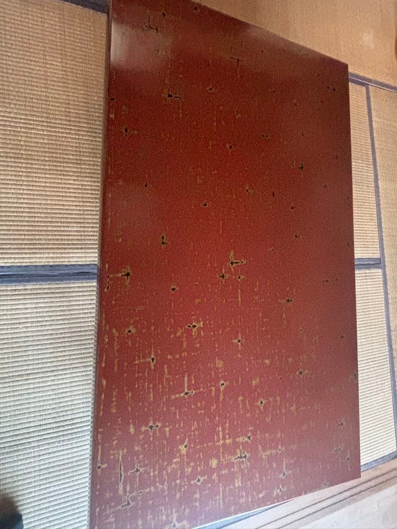 座卓　大型　塗り　昭和