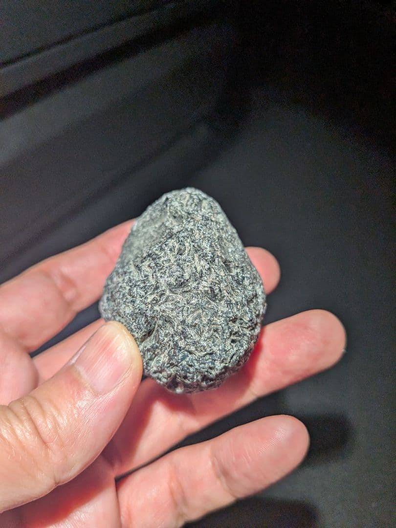 研磨品　十勝石玲瓏　複合色　レインボーオブシディアン