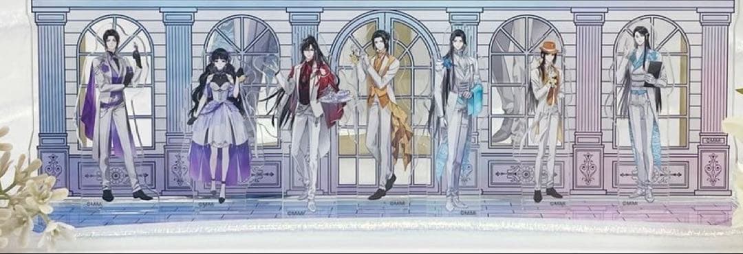 【希少】魔道祖師 スイパラ 描き下ろしアクリルジオラマ 執事ver.