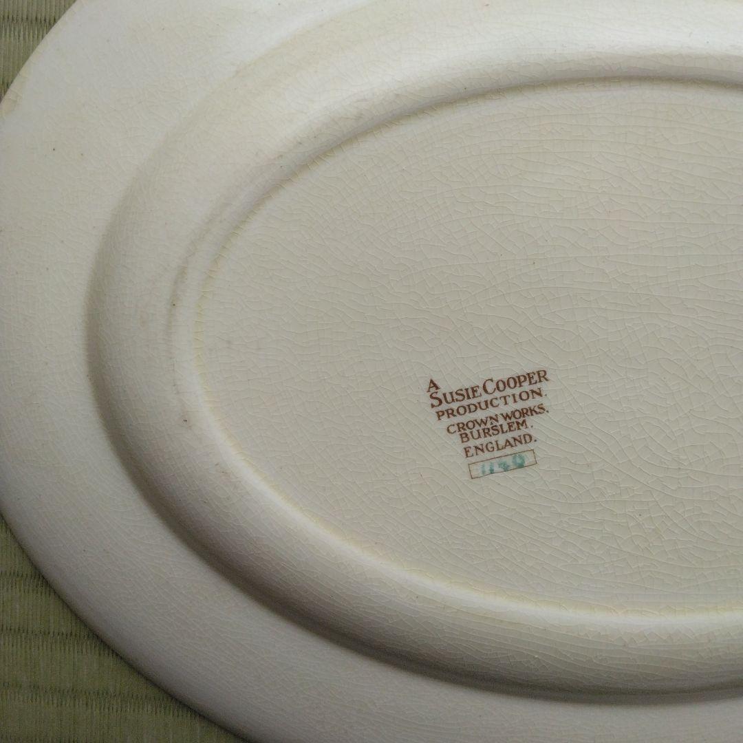 スージークーパー ドレスデンスプレー オーバルプレート 30cm