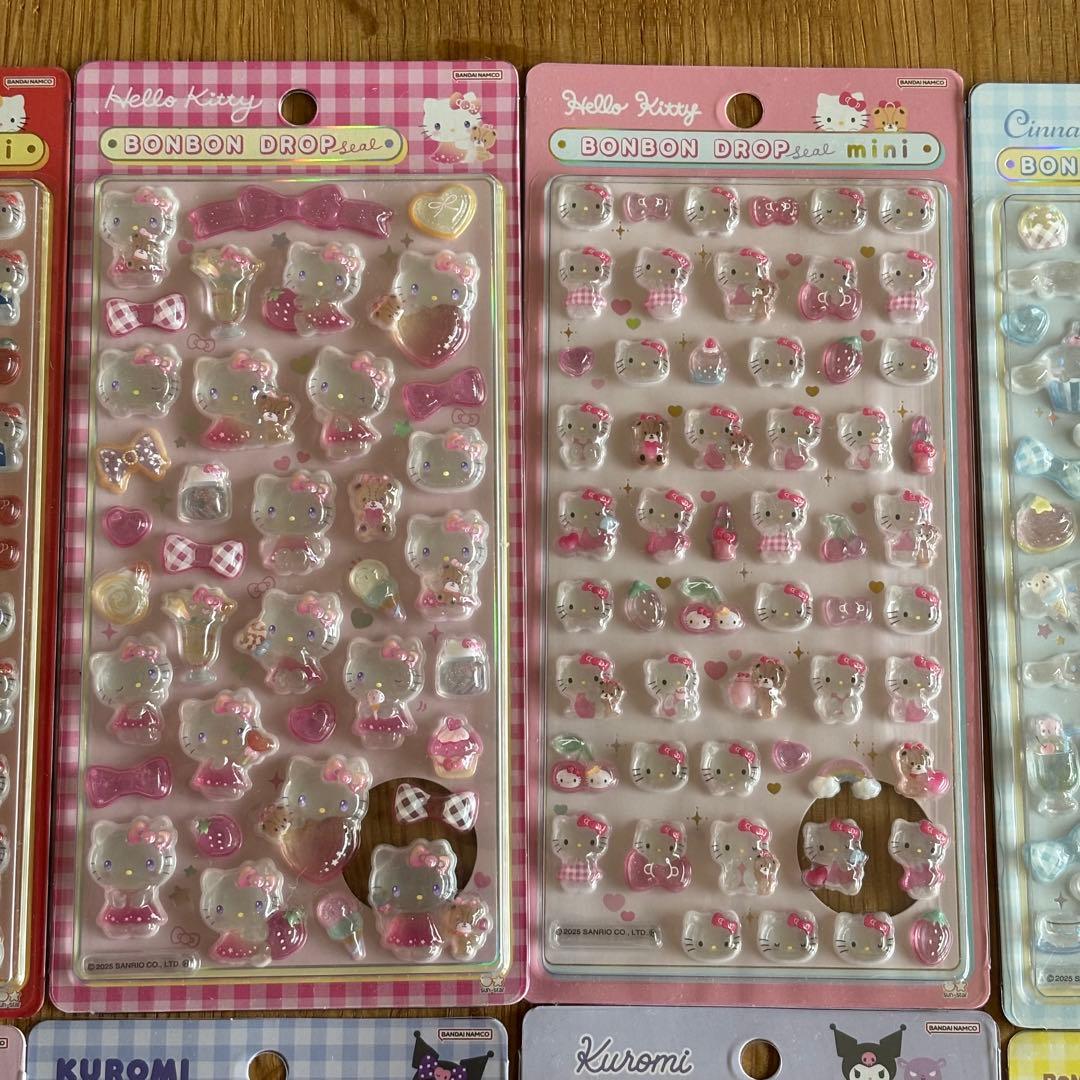 【サンリオまとめ売り❗️】サンリオボンボンドロップシール第二弾コンプリート正規品
