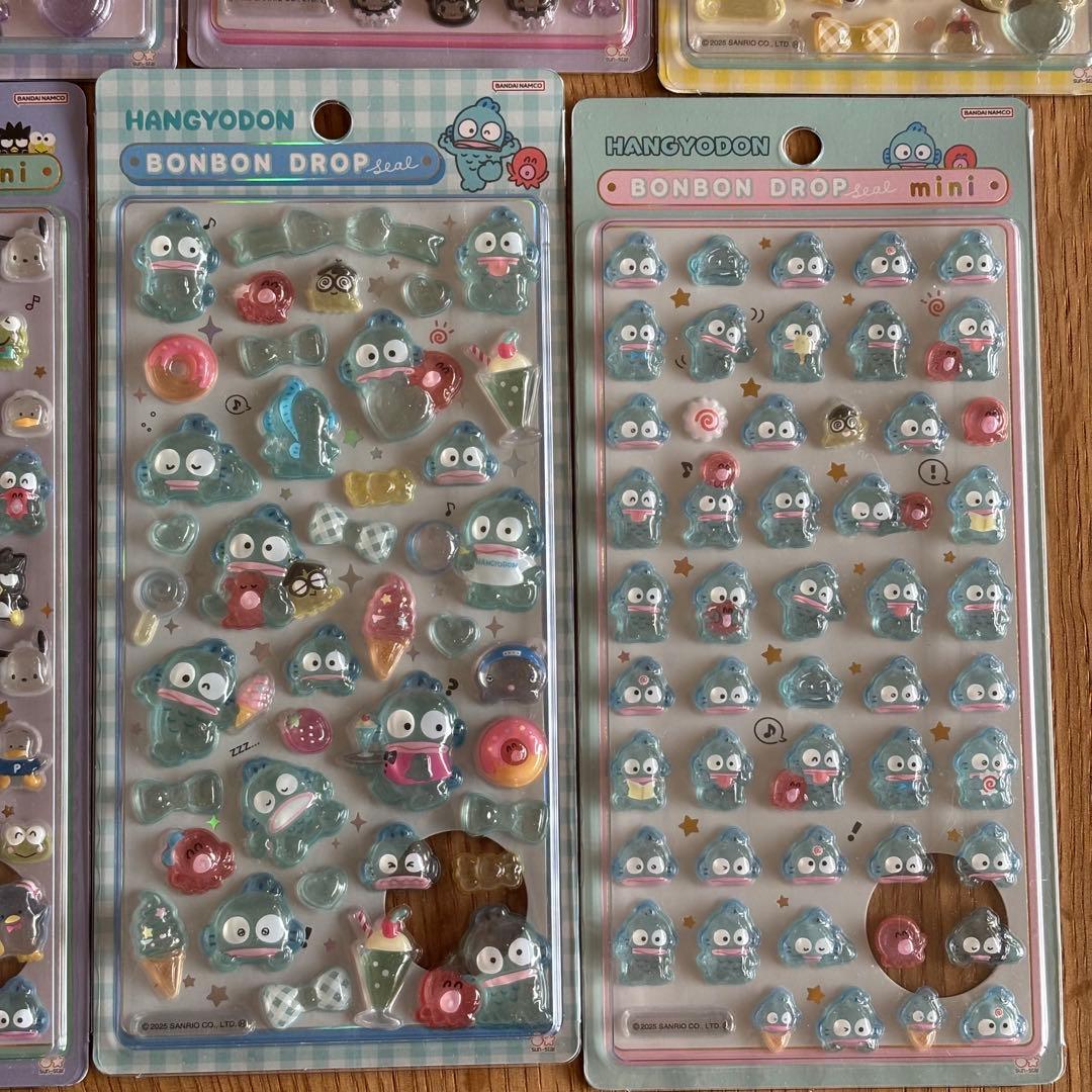【サンリオまとめ売り❗️】サンリオボンボンドロップシール第二弾コンプリート正規品