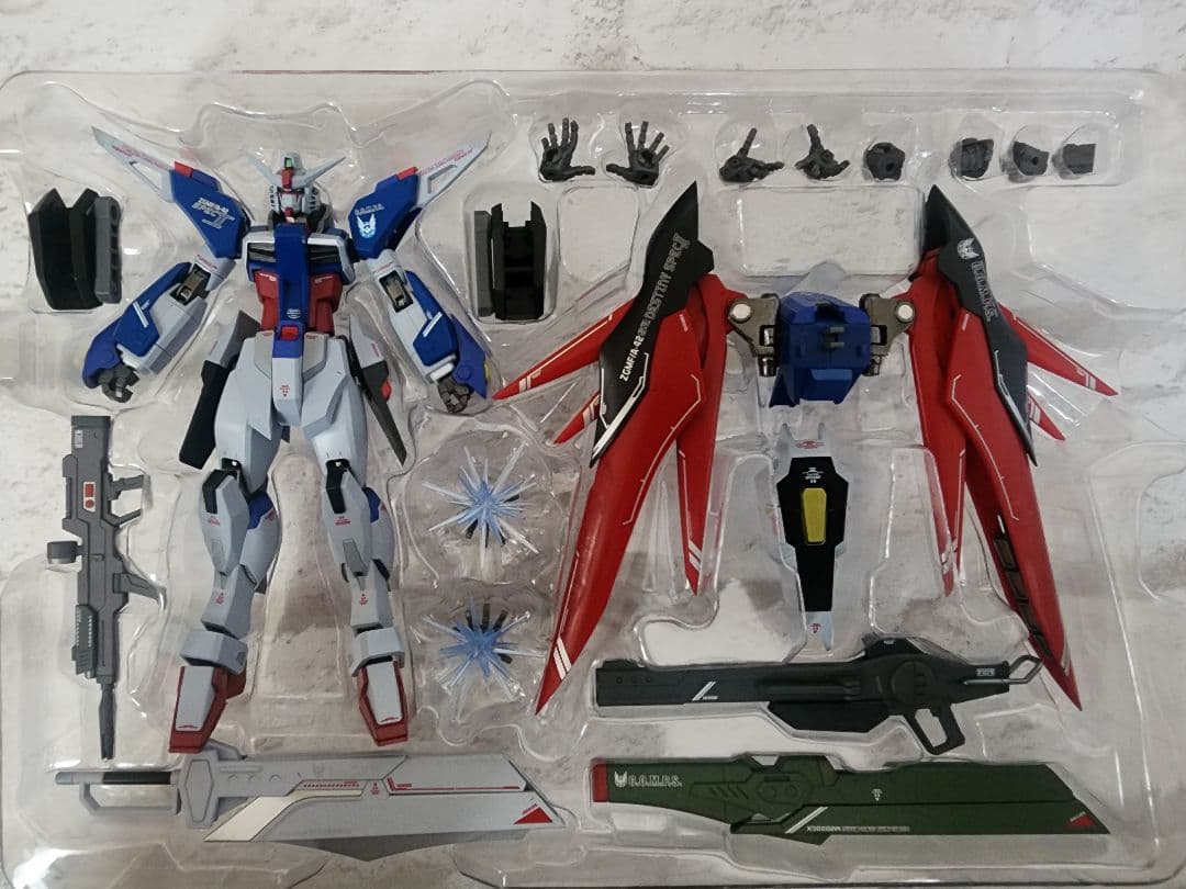 【開封済み】ガンダムSEEDフリーダム、ディスティニーガンダム3セット
