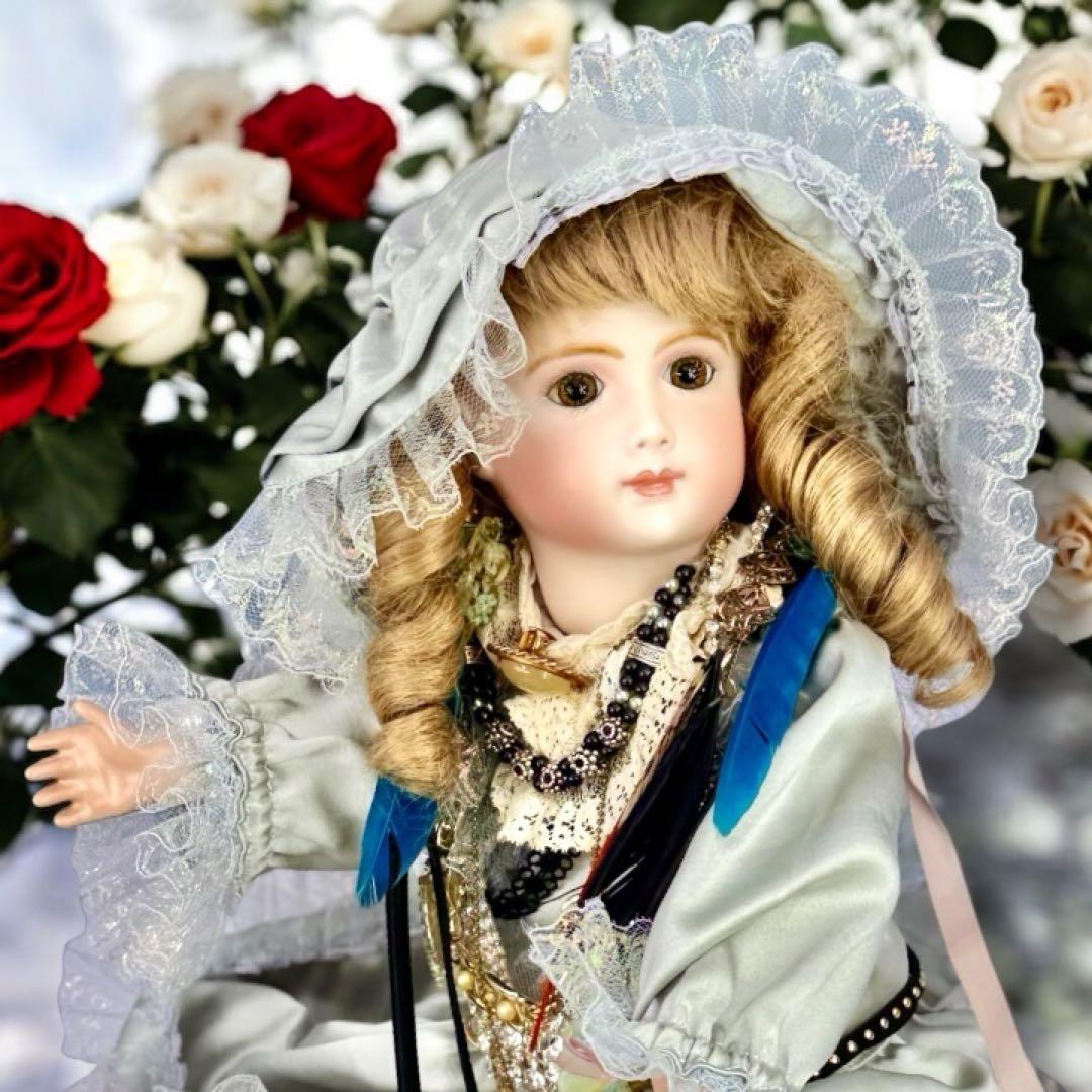 ビスクドール アーテー AT トロピカルアイ 海外作家様 リプロ ドレス ボネ