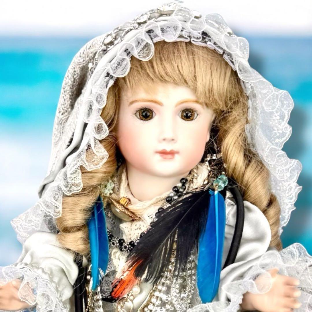 ビスクドール アーテー AT トロピカルアイ 海外作家様 リプロ ドレス ボネ