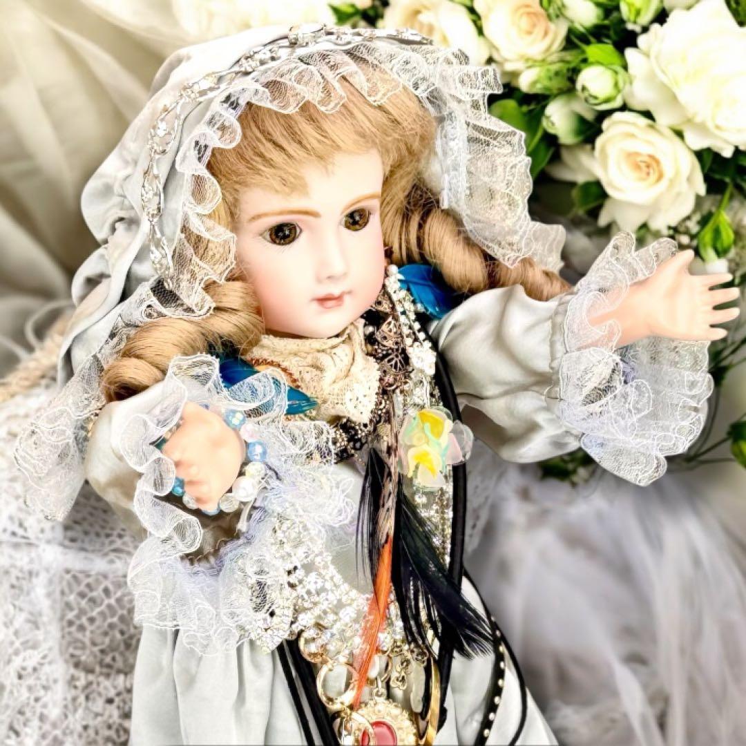 ビスクドール アーテー AT トロピカルアイ 海外作家様 リプロ ドレス ボネ