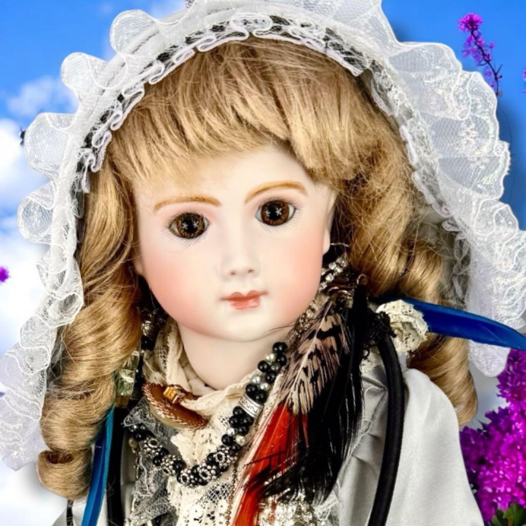 ビスクドール アーテー AT トロピカルアイ 海外作家様 リプロ ドレス ボネ