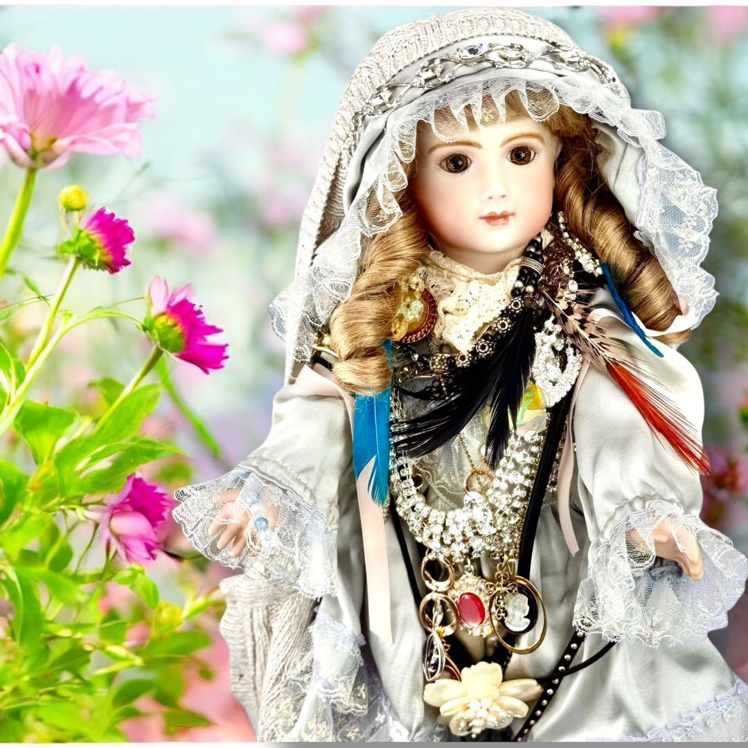 ビスクドール アーテー AT トロピカルアイ 海外作家様 リプロ ドレス ボネ