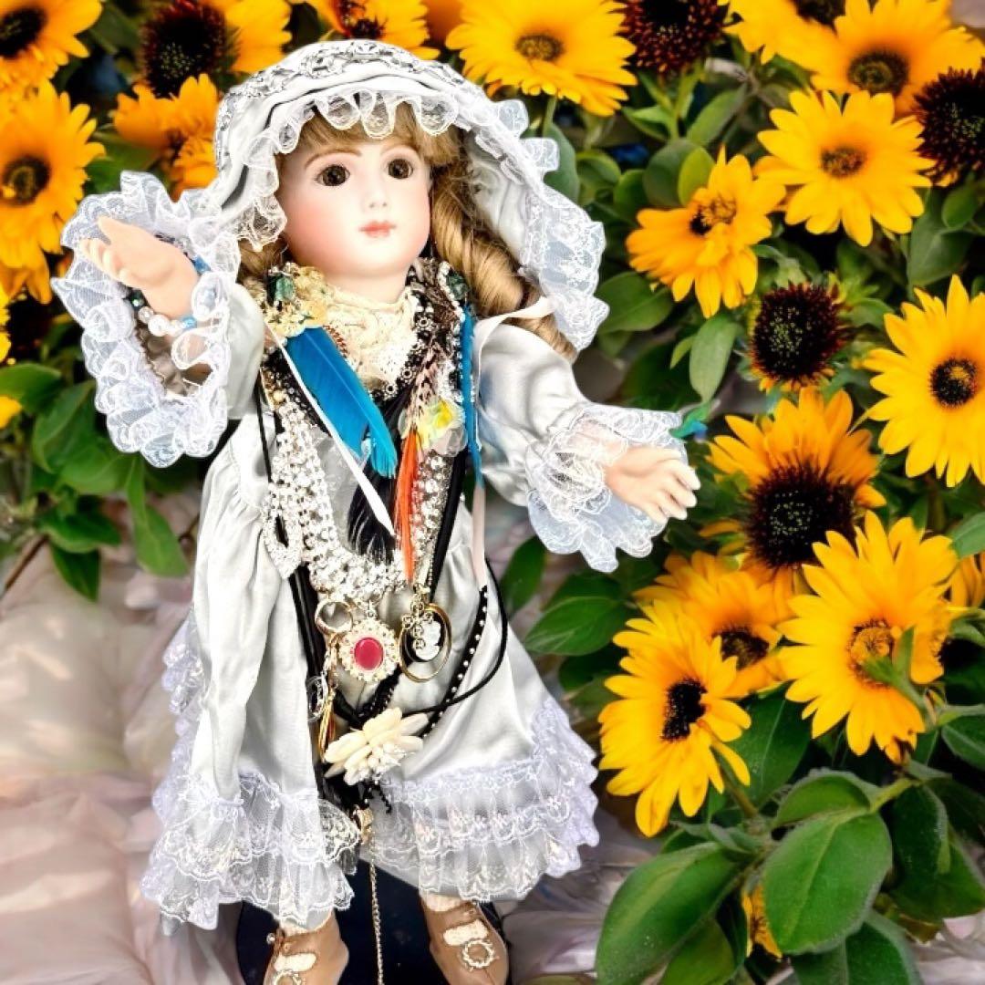ビスクドール アーテー AT トロピカルアイ 海外作家様 リプロ ドレス ボネ